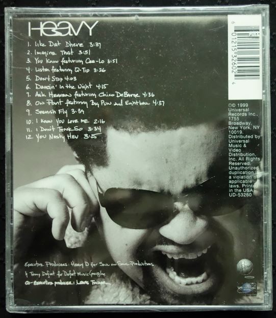 Heavy D "Heavy" (CD)-CDs-UnDigable Digs