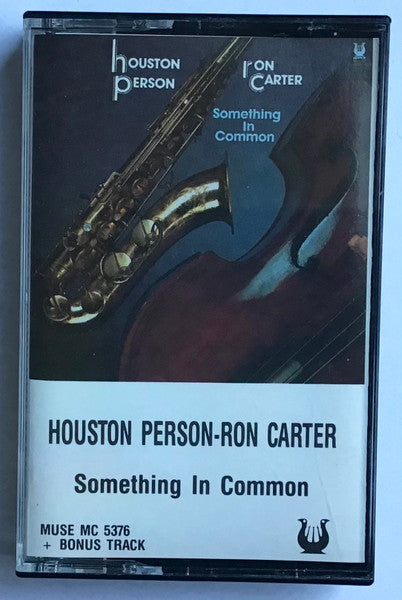 Houston Person, Ron Carter "Something In Common"-Cassette Tapes-UnDigable Digs