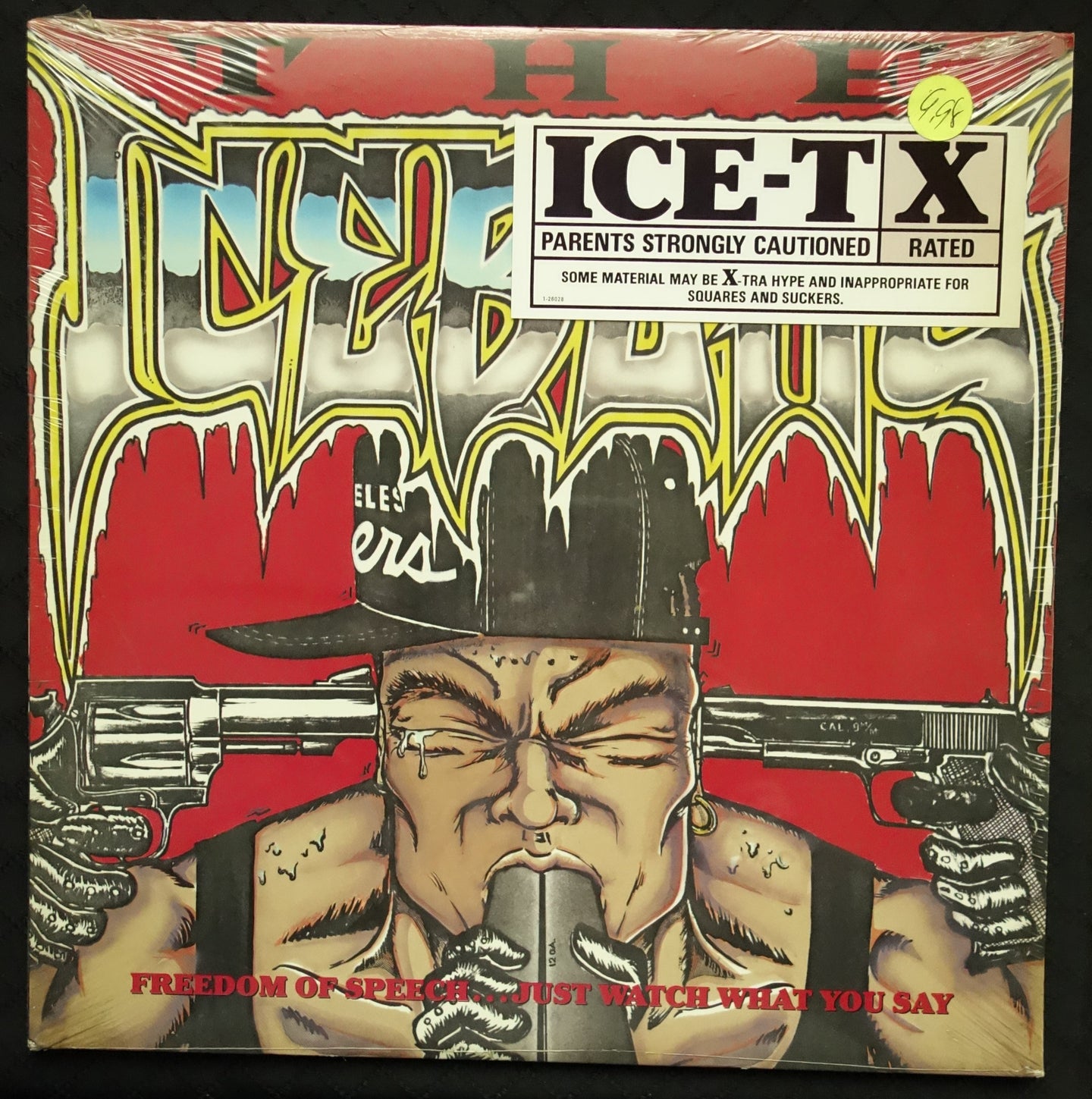 Ice-T "The Iceberg (Freedom Of Speech... Just Watch What You Say)" (LP)-Vinyl Records-UnDigable Digs