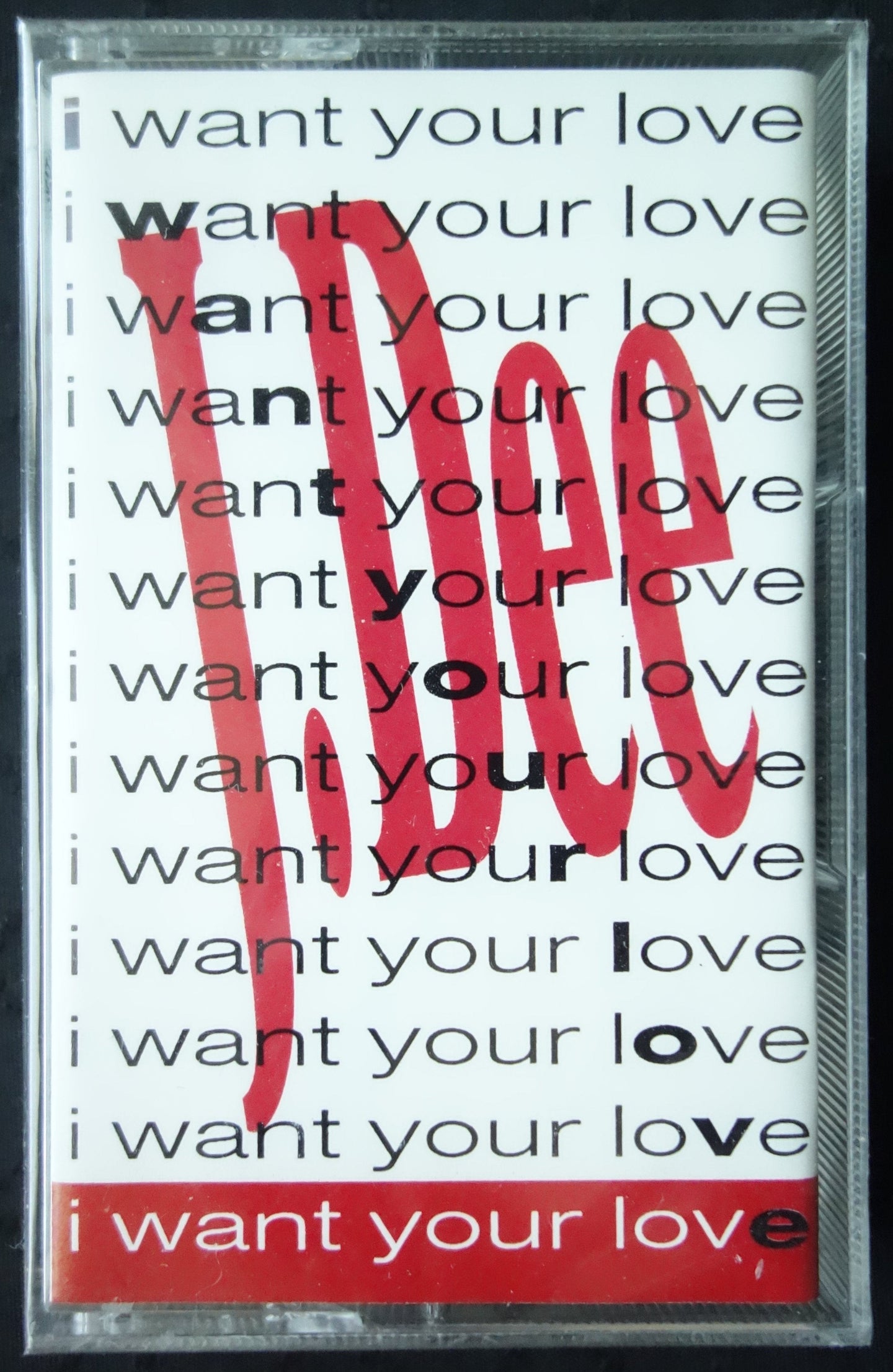 J.Dee "I Want Your Love" (Maxi-Single)-Cassette Tapes-UnDigable Digs