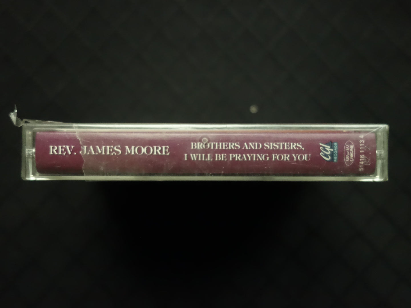 James Moore "Brothers And Sisters, I Will Be Praying For You"-Cassette Tapes-UnDigable Digs