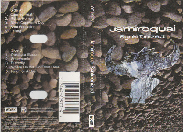 Jamiroquai "Synkronized"-Cassette Tapes-UnDigable Digs