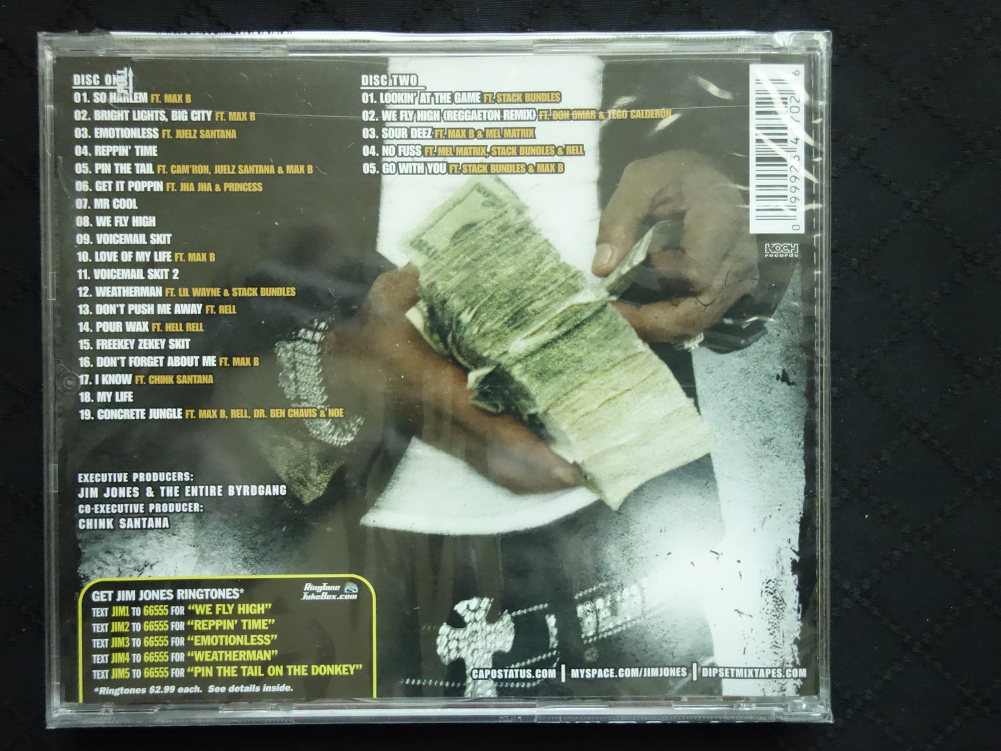 Jim Jones "Hustler's P.O.M.E. (Product Of My Environment)" (2xCD) (Deluxe Edition)-CDs-UnDigable Digs
