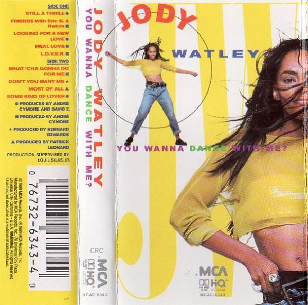 Jody Watley "You Wanna Dance With Me?"-Cassette Tapes-UnDigable Digs