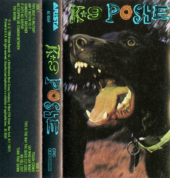 K-9 Posse "K-9 Posse"-Cassette Tapes-UnDigable Digs