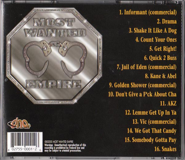 Kane & Abel "Most Wanted" (CD)-CDs-UnDigable Digs