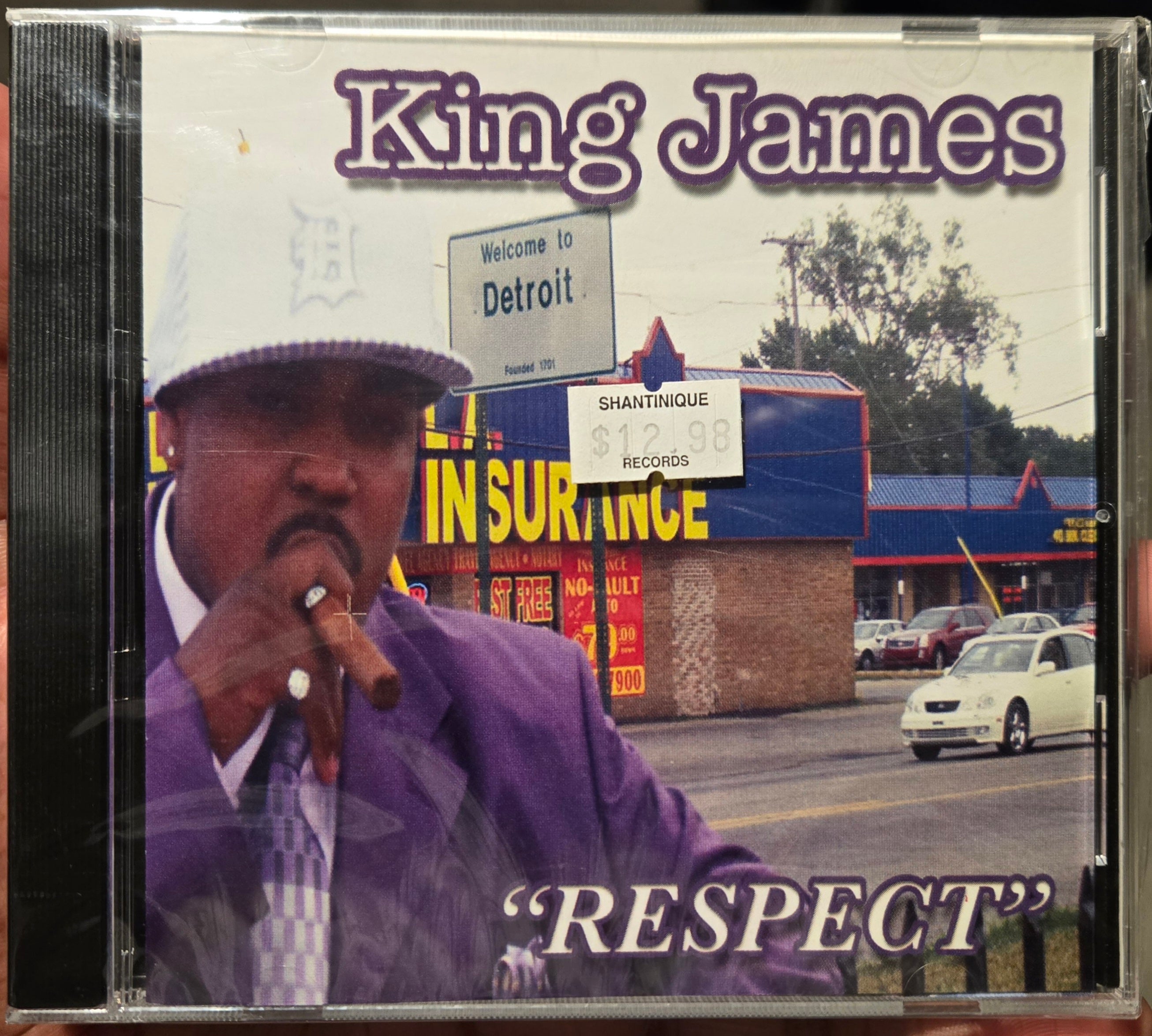 King James "Respect" (CD)-CDs-UnDigable Digs