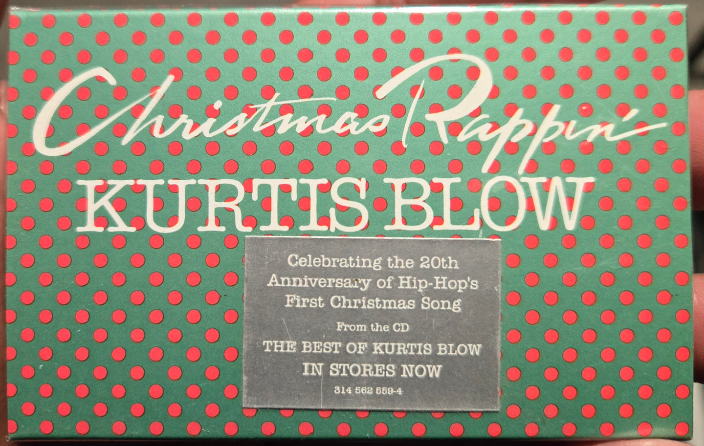 Kurtis Blow "Christmas Rappin'" (Single)-Cassette Tapes-UnDigable Digs