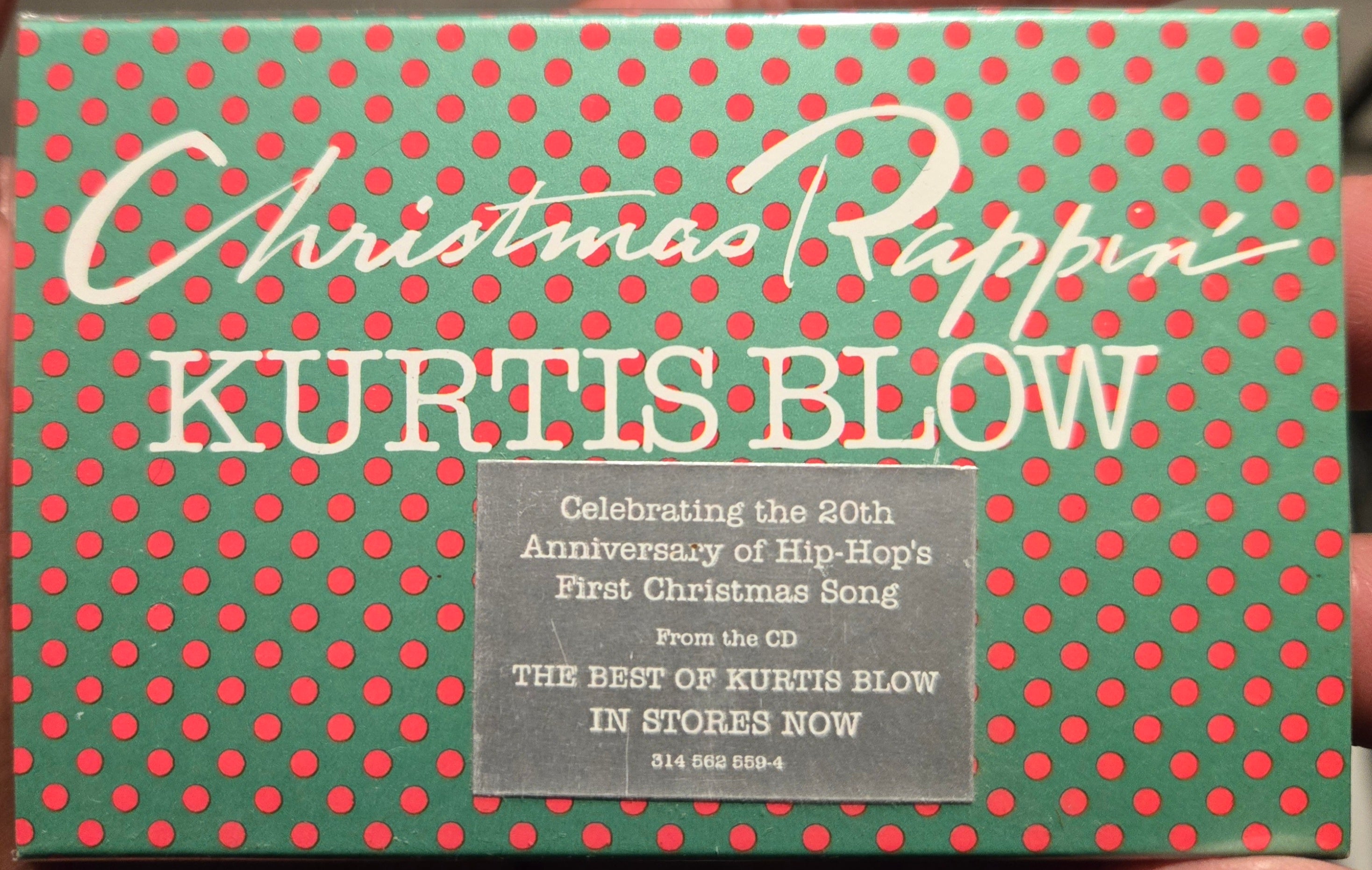 Kurtis Blow "Christmas Rappin'" (Single)-Cassette Tapes-UnDigable Digs