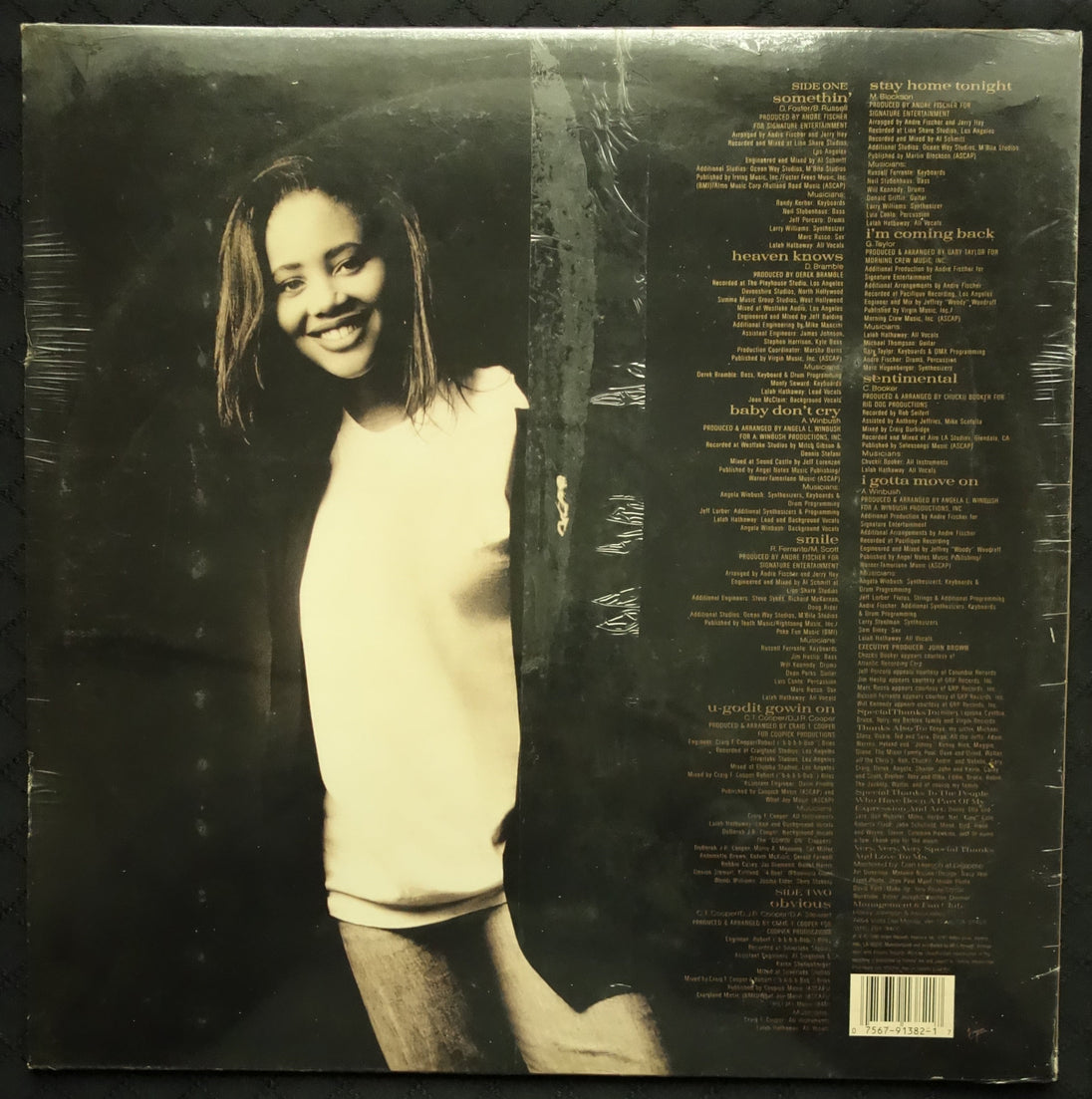 Lalah Hathaway "Lalah Hathaway" (LP)-Vinyl Records-UnDigable Digs
