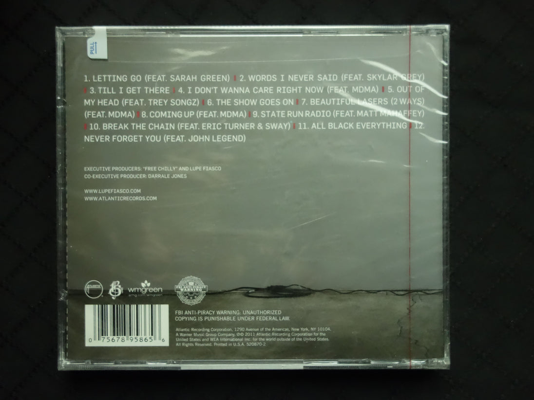 Lupe Fiasco "Lasers" (CD)-CDs-UnDigable Digs