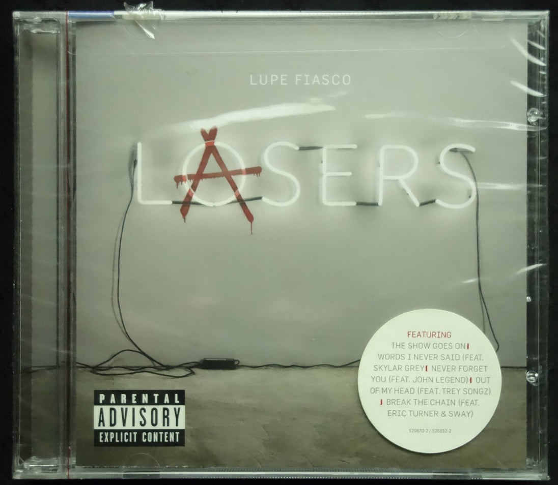 Lupe Fiasco "Lasers" (CD)-CDs-UnDigable Digs