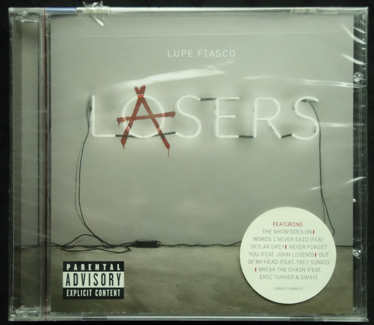 Lupe Fiasco "Lasers" (CD)-CDs-UnDigable Digs