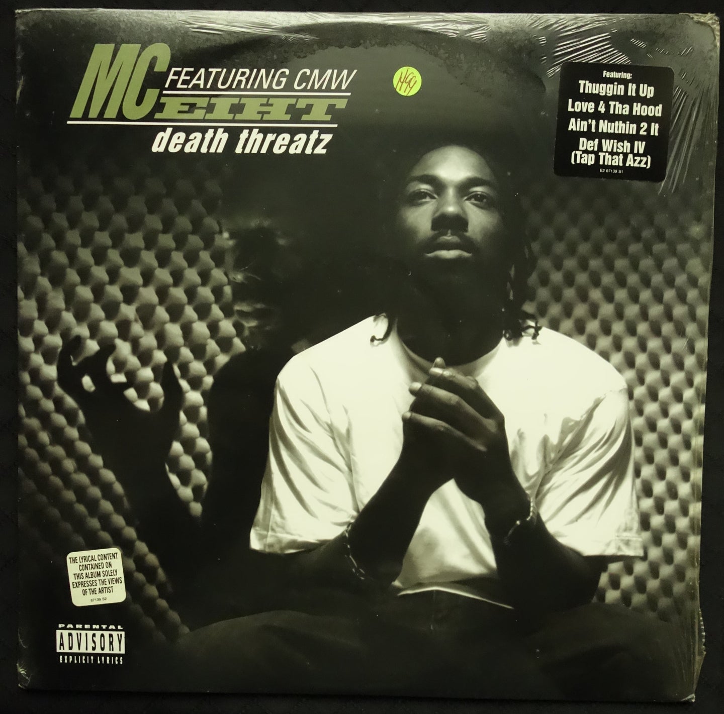 MC Eiht "Death Threatz" (2xLP)-Vinyl Records-UnDigable Digs