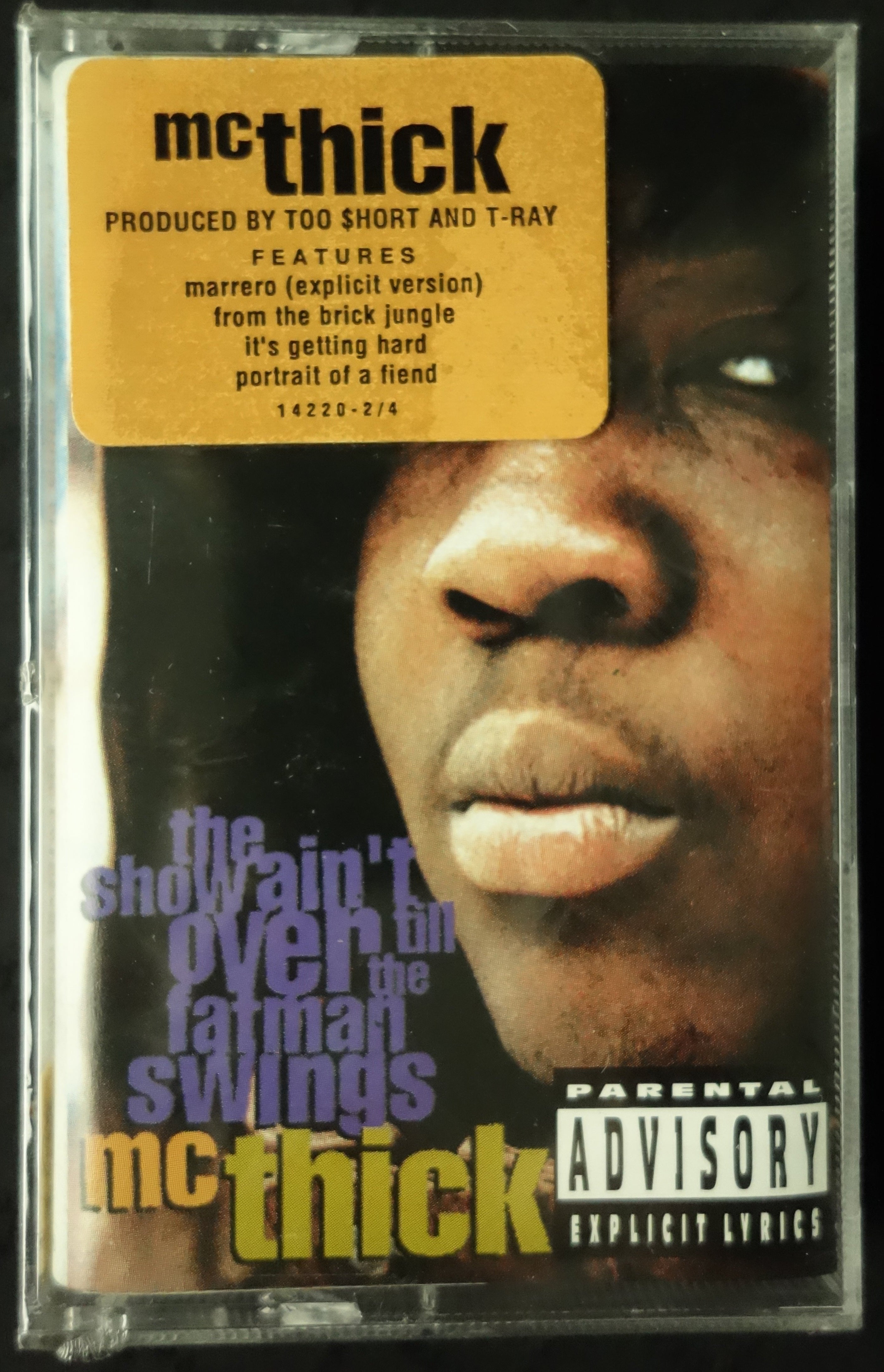 MC Thick "The Show Ain't Over Till The Fat Man Swings"-Cassette Tapes-UnDigable Digs