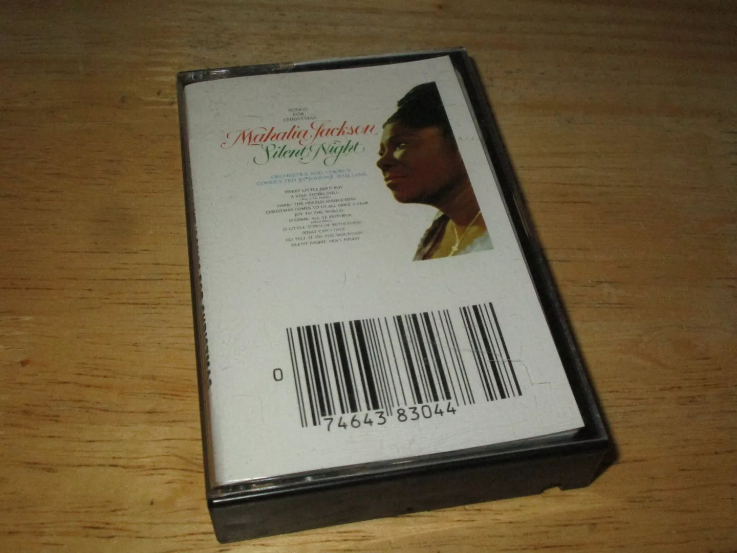 Mahalia Jackson "Silent Night / Songs For Christmas"-Cassette Tapes-UnDigable Digs