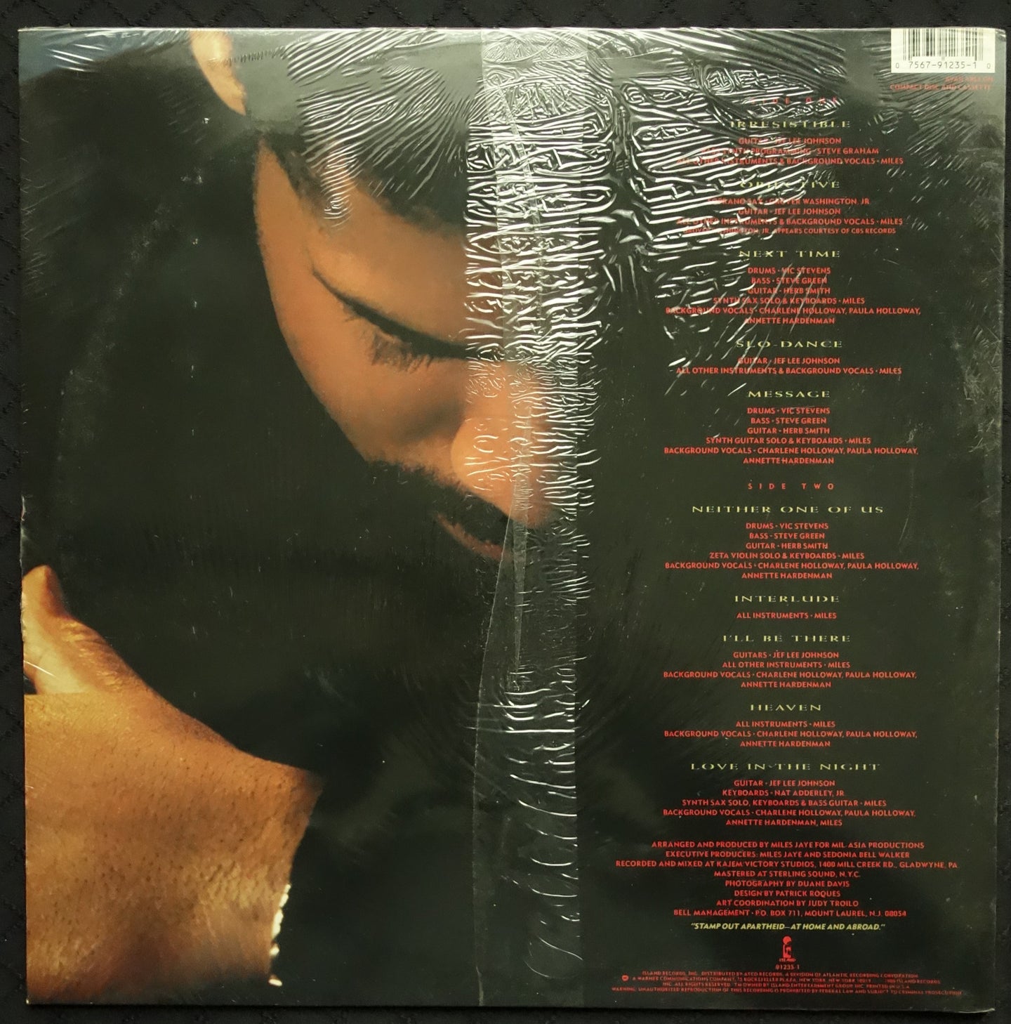 Miles Jaye "Irresistible" (LP)-Vinyl Records-UnDigable Digs