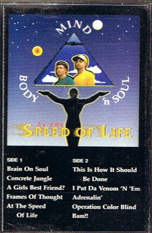 Mind Body 'N Soul "At The Speed Of Life"-Cassette Tapes-UnDigable Digs