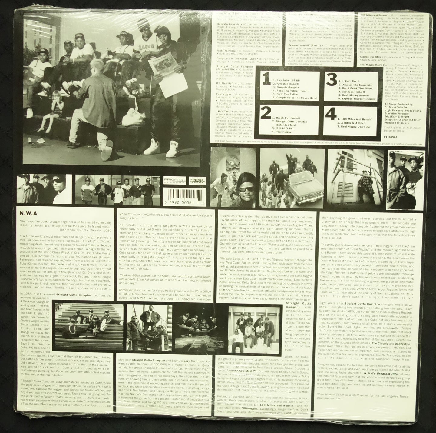 N.W.A. "Greatest Hits" (2xLP)-Vinyl Records-UnDigable Digs