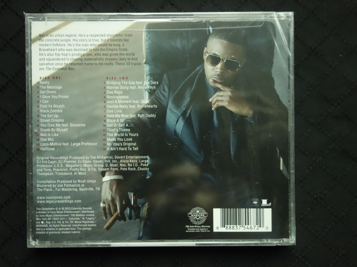 Nas "The Essential Nas" (2xCD)-CDs-UnDigable Digs