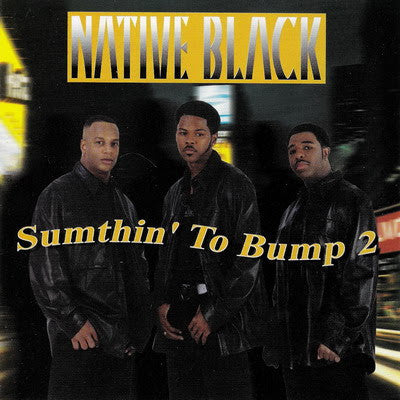 Native Black "Sumthin' To Bump 2" (CD)-CDs-UnDigable Digs