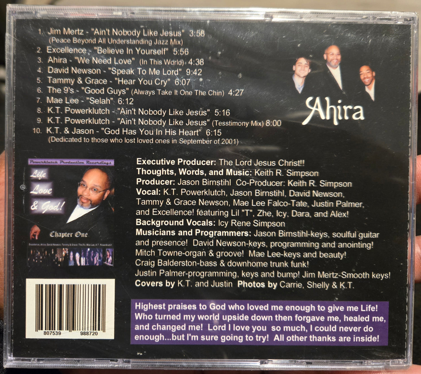 Powerklutch Production Recordings "Life, Love, and God! (Chapter One)" (CD)-CDs-UnDigable Digs