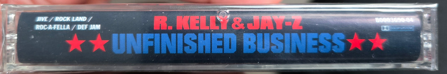R. Kelly & Jay-Z "Unfinished Business"-Cassette Tapes-UnDigable Digs