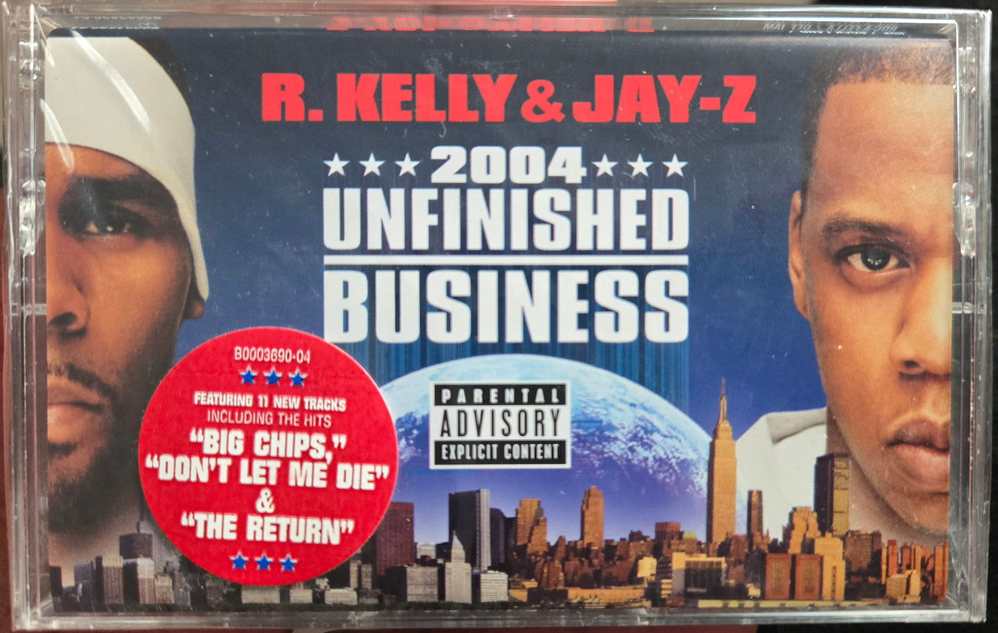 R. Kelly & Jay-Z "Unfinished Business"-Cassette Tapes-UnDigable Digs