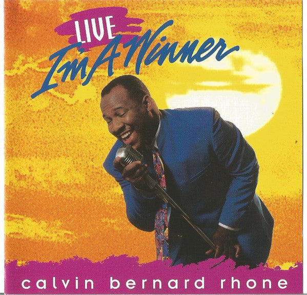 Rev. Calvin Bernard Rhone "Live... I'm a Winner"-Cassette Tapes-UnDigable Digs