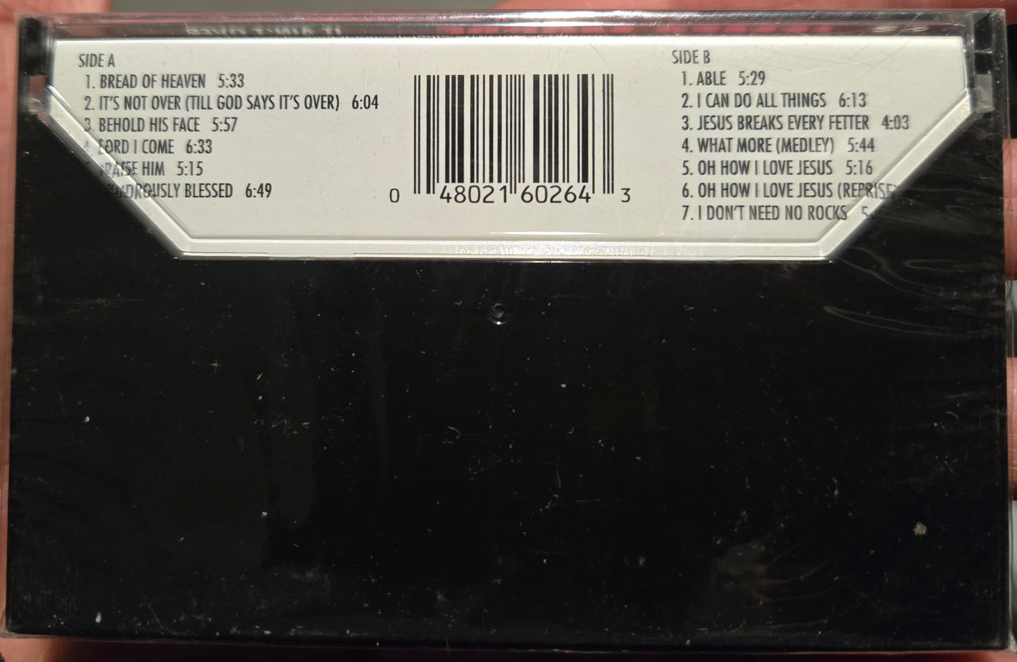 Rev. James Moore "It Ain't Over (Till God Says It's Over)"-Cassette Tapes-UnDigable Digs