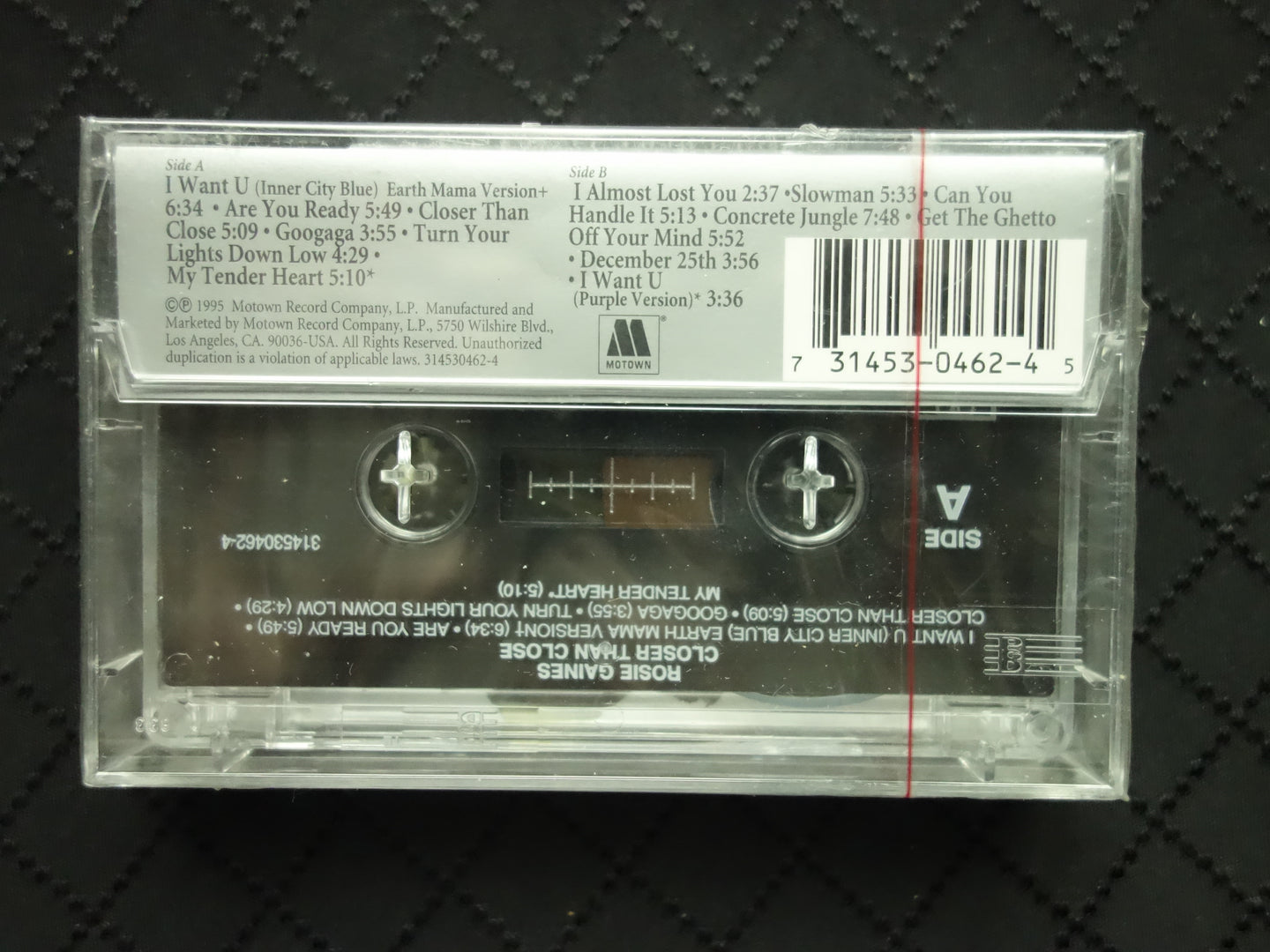 Rosie Gaines "Closer Than Close"-Cassette Tapes-UnDigable Digs