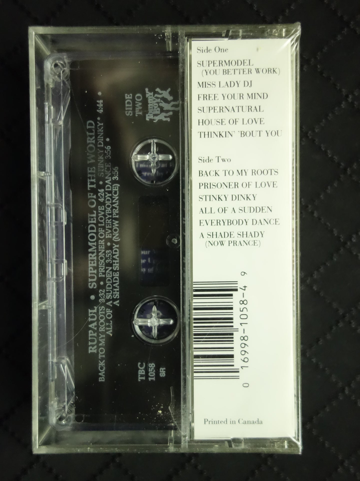 RuPaul "Supermodel Of The World"-Cassette Tapes-UnDigable Digs