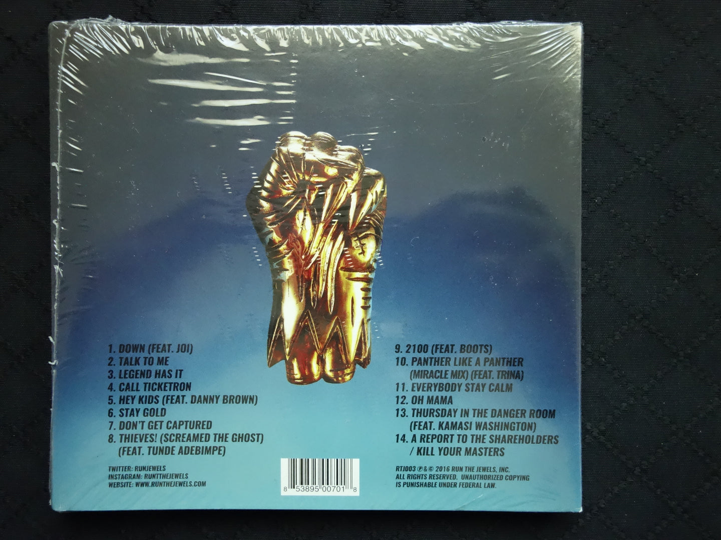 Run The Jewels "Run The Jewels 3" (CD)-CDs-UnDigable Digs