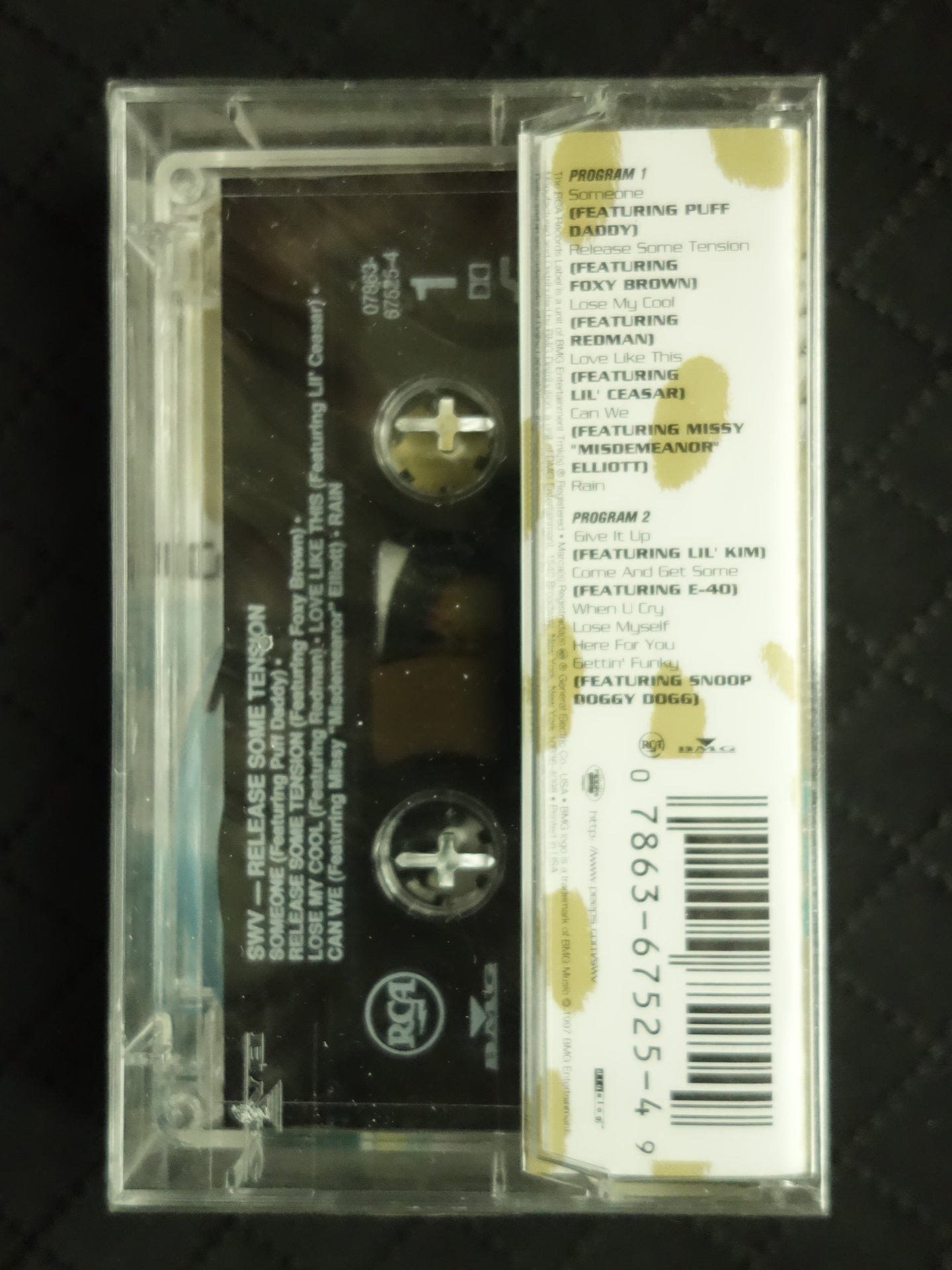SWV "Release Some Tension"-Cassette Tapes-UnDigable Digs