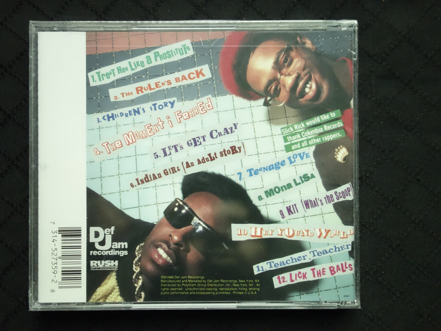 Slick Rick "The Great Adventures Of Slick Rick" (CD)-CDs-UnDigable Digs
