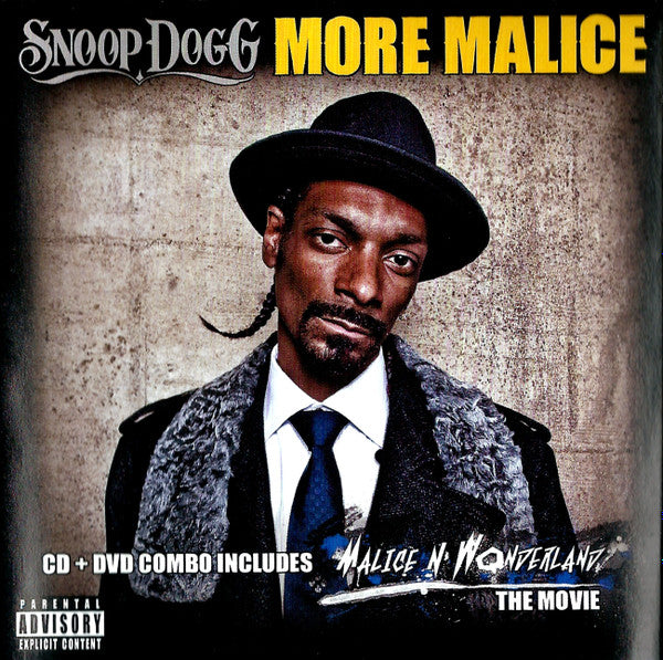 Snoop Dogg "More Malice" (CD+DVD)-CDs-UnDigable Digs