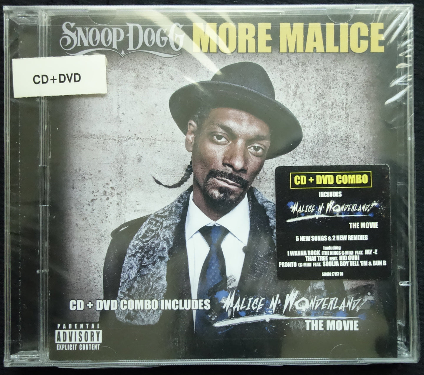 Snoop Dogg "More Malice" (CD+DVD)-CDs-UnDigable Digs