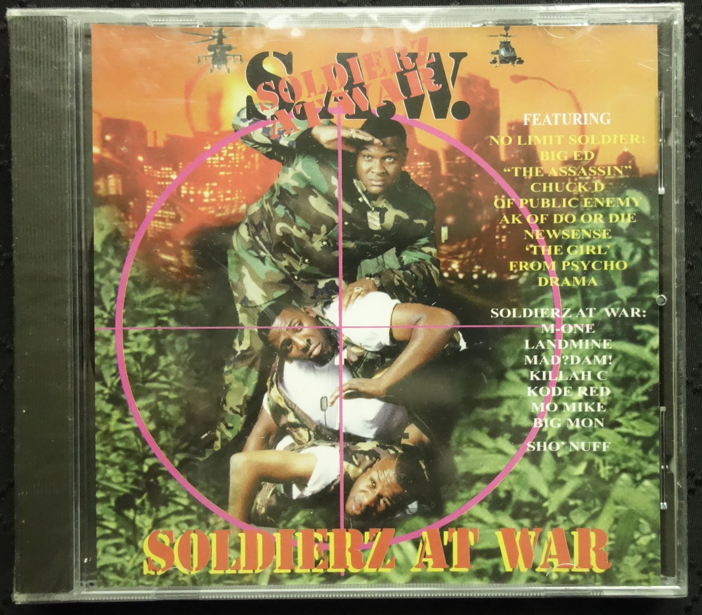 Soldierz At War "S.A.W." (CD)-CDs-UnDigable Digs