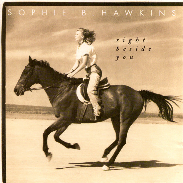 Sophie B. Hawkins "Right Beside You" (CD)-CDs-UnDigable Digs