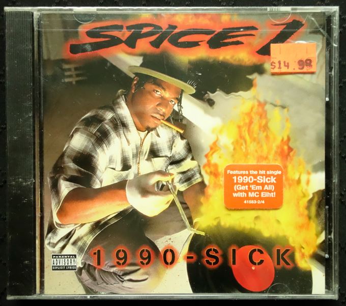 Spice 1 "1990-Sick" (CD)-CDs-UnDigable Digs