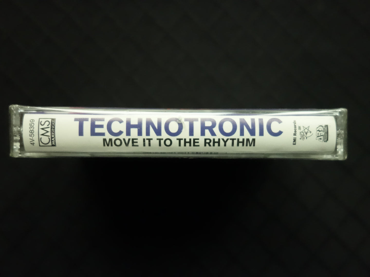 Technotronic Featuring Ya Kid K "Move It To The Rhythm" (Maxi-Single)-Cassette Tapes-UnDigable Digs