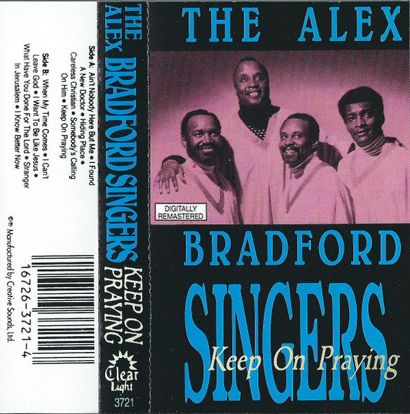 The Alex Bradford Singers "Keep On Praying"-Cassette Tapes-UnDigable Digs