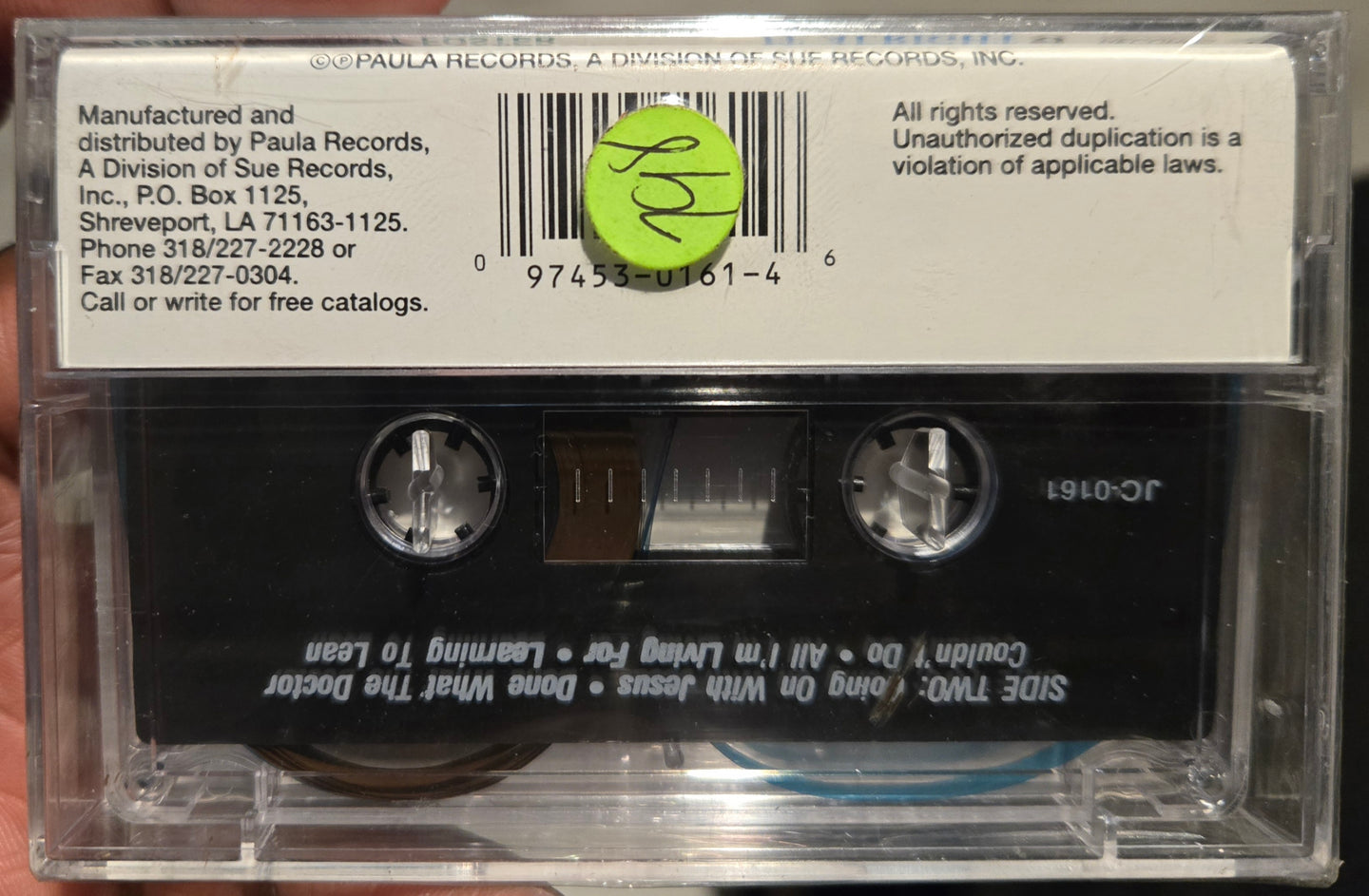 The Original Blind Boys Of Mississippi feat; Sandy Foster "I'll Make It Alright"-Cassette Tapes-UnDigable Digs