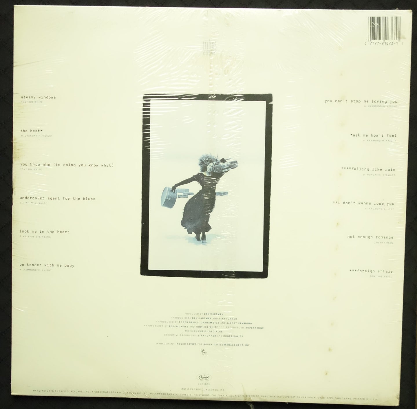 Tina Turner "Foreign Affair" (LP)-Vinyl Records-UnDigable Digs