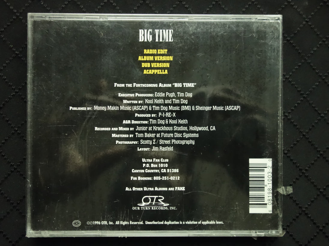 Ultra "Big Time" (CD Single)-CDs-UnDigable Digs