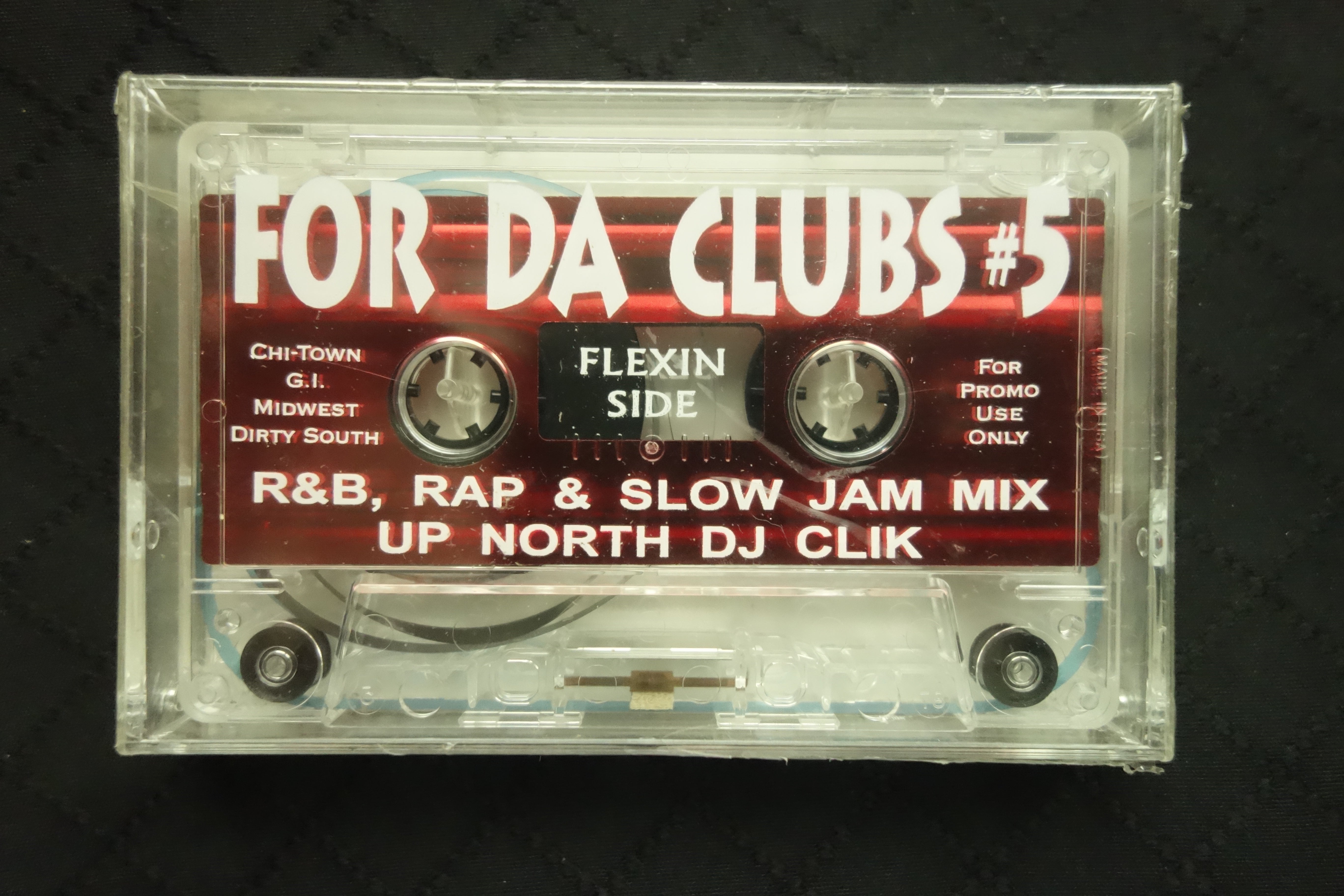 Up North DJ Clik "For Da Clubs #5: R&B, Rap & Slow Jam Mix"-Cassette Tapes-UnDigable Digs