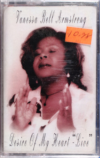 Vanessa Bell Armstrong "Desire Of My Heart Live - "Live""-Cassette Tapes-UnDigable Digs