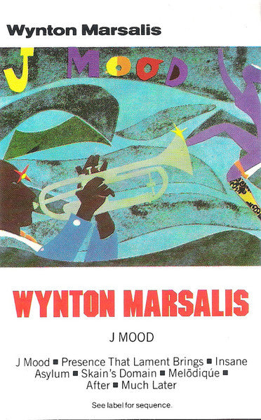 Wynton Marsalis "J Mood"-Cassette Tapes-UnDigable Digs
