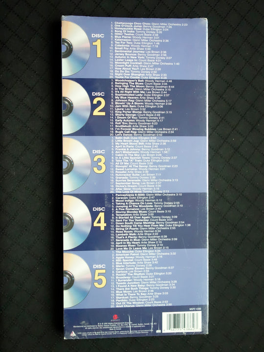 100 Big Band Favorites (LongBox CD) (5xCD)-CDs-UnDigable Digs