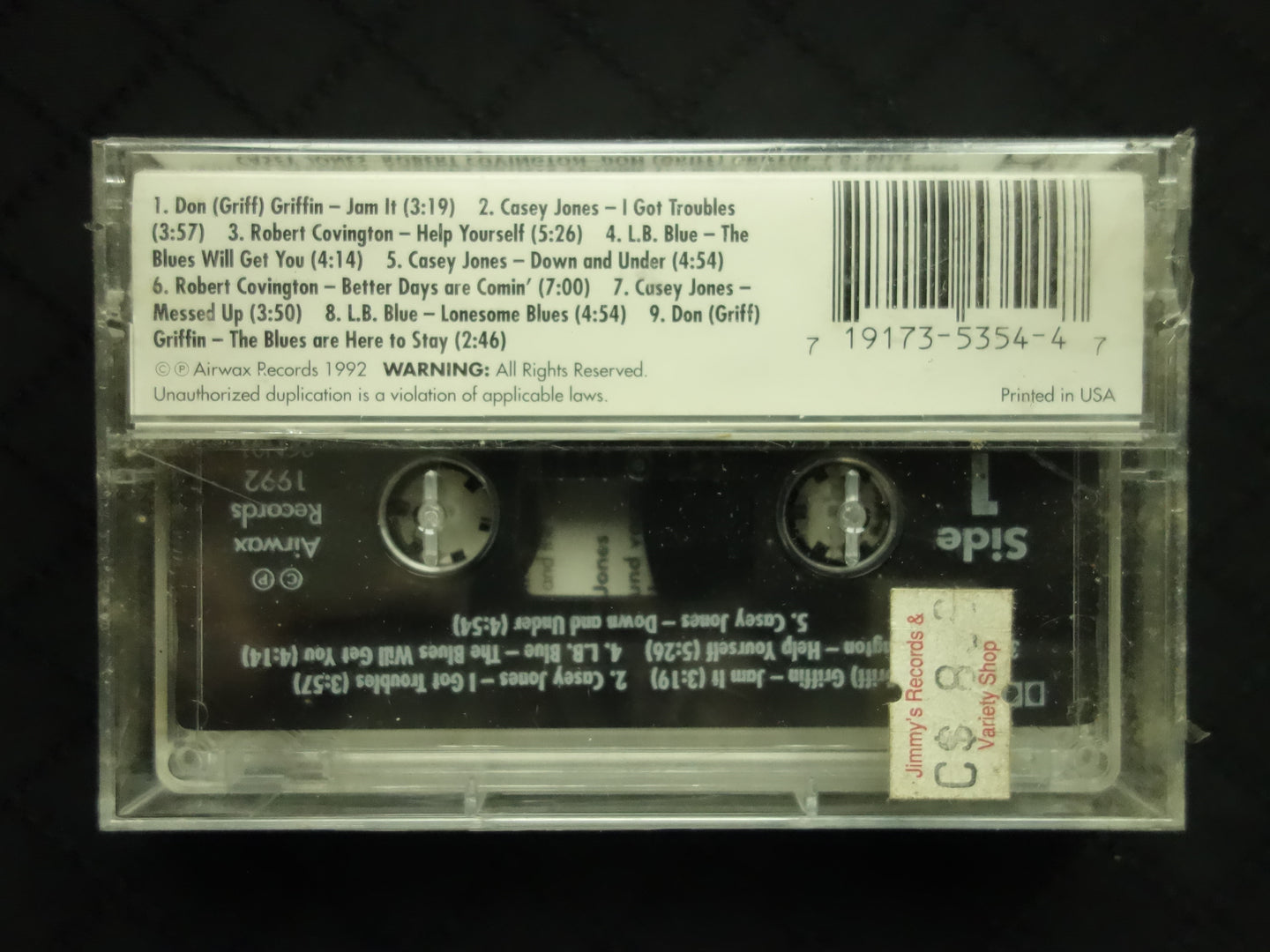 100% Chicago Style Blues-Cassette Tapes-UnDigable Digs